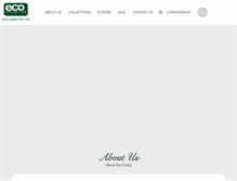 Tablet Screenshot of ecolinks.com.sg
